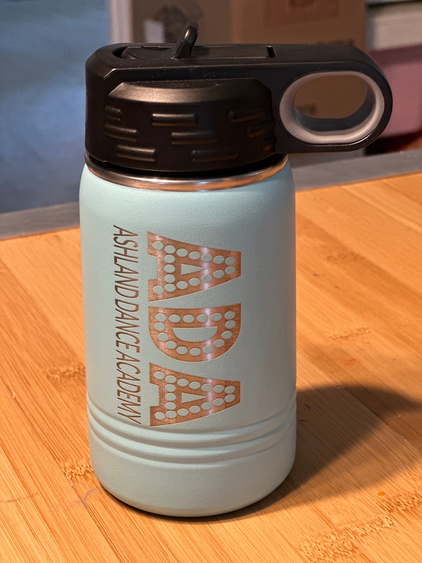 Ashland Dance Academy Stainless Drinking Bottle in Teal